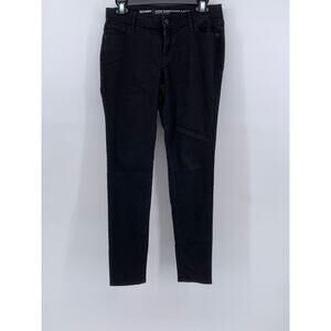 OLD NAVY Women's Petite Black Mid-Rise Super Skinny Jeans SZ 6P